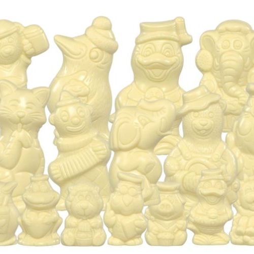 SINTERKLAASFIGUREN WIT - 100 gr