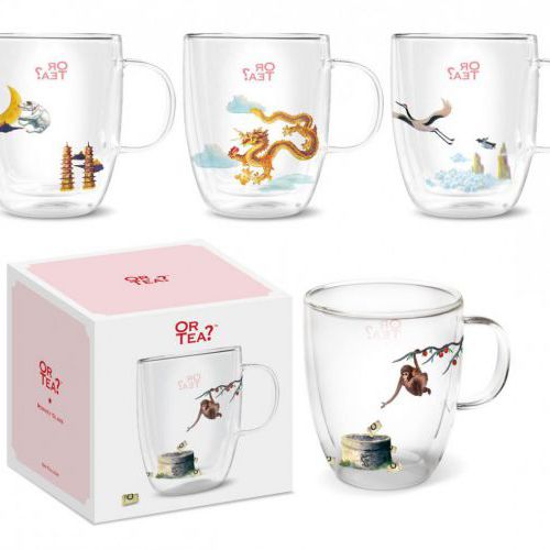 Theeglas dubbelwandig Theeglas dubbelwandig
