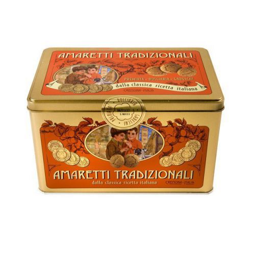 AMARETTIkoekjes geschenkblik AMARETTIkoekjes geschenkblik