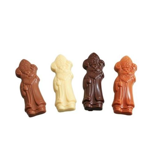 Gevuld Sinterklaasje of zwarte piet - melk praliné