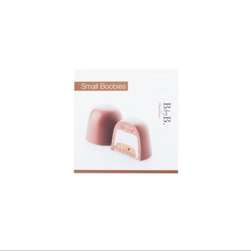 Small Boobies Melk chocolade praline hazelnoot Small Boobies Melk chocolade praline hazelnoot