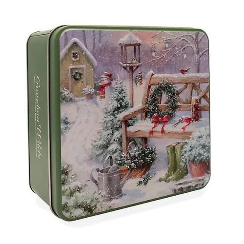 Biscuits Christmas Tin