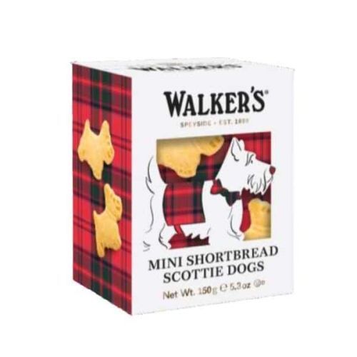 Walkers mini Xmas koekjes scottie dog