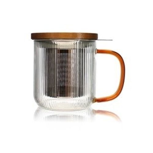 Theetas glas met deksel KARL Theetas glas met deksel KARL