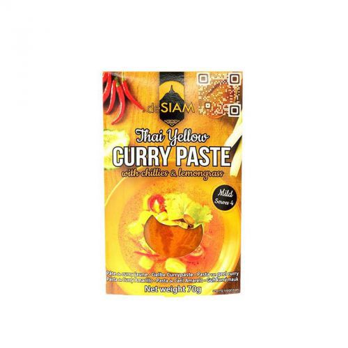 CURRY pasta geel